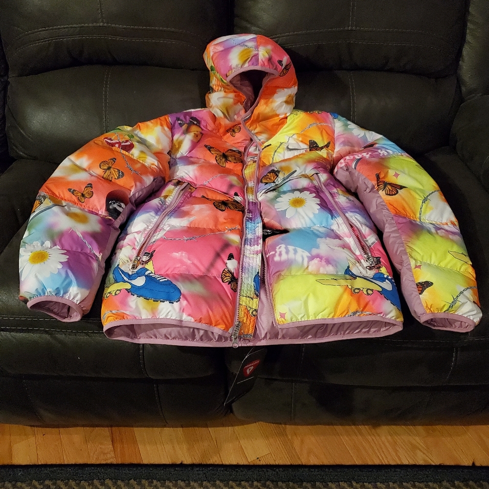 Mens Nike multicolored coat size S